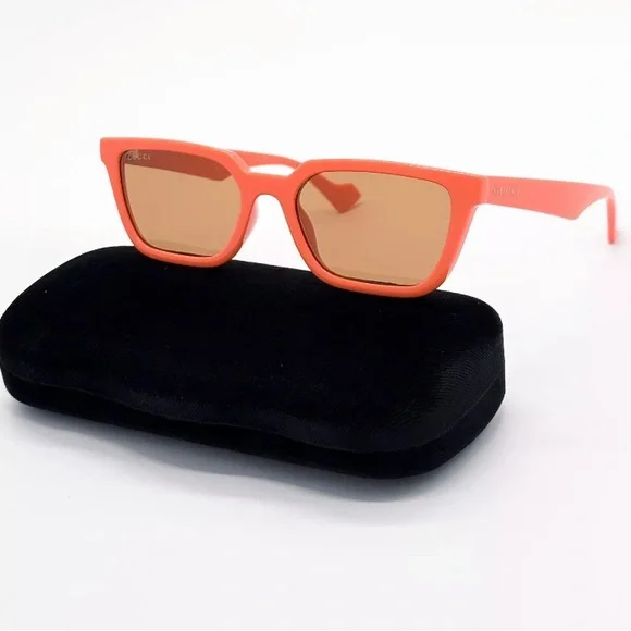Gucci | Accessories | New Gucci Gg539s 04 Cat Eye Orange  display picture 2
